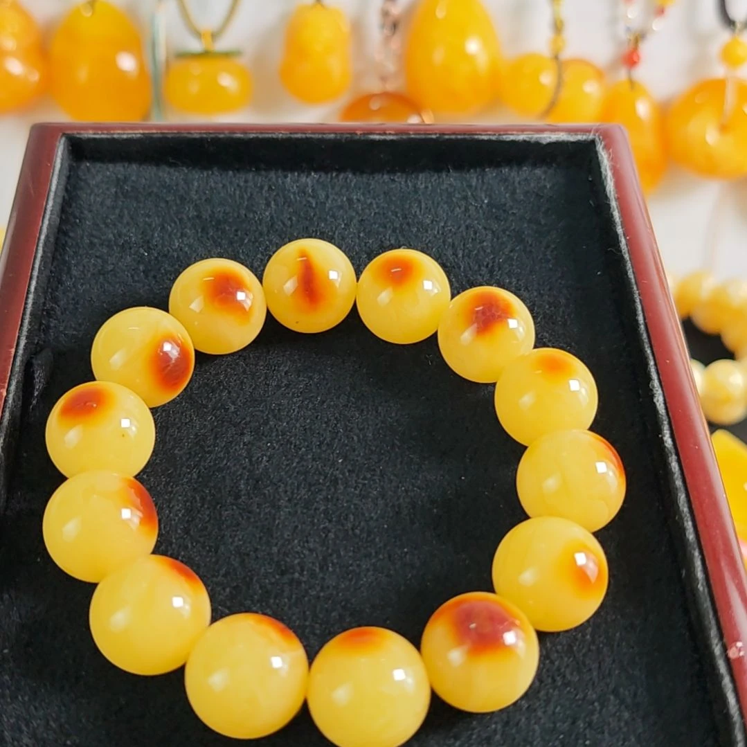 手串蜜蜡未镶嵌同料手串18