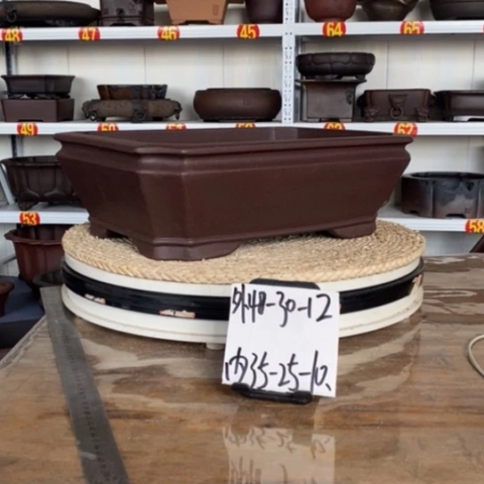 紫砂花盆宜兴紫砂花盆产地直销