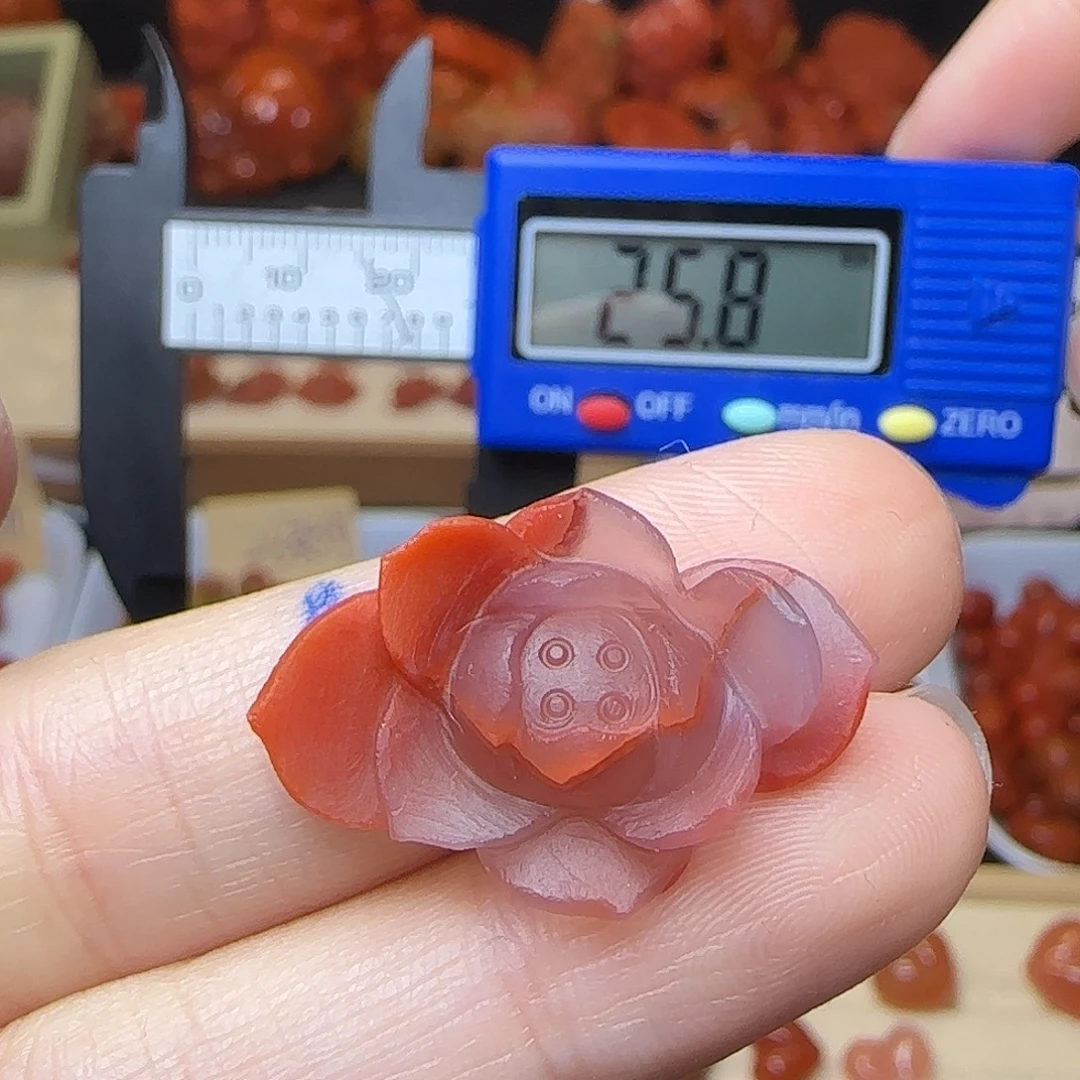 南红玛瑙未镶嵌吊坠(不含链)