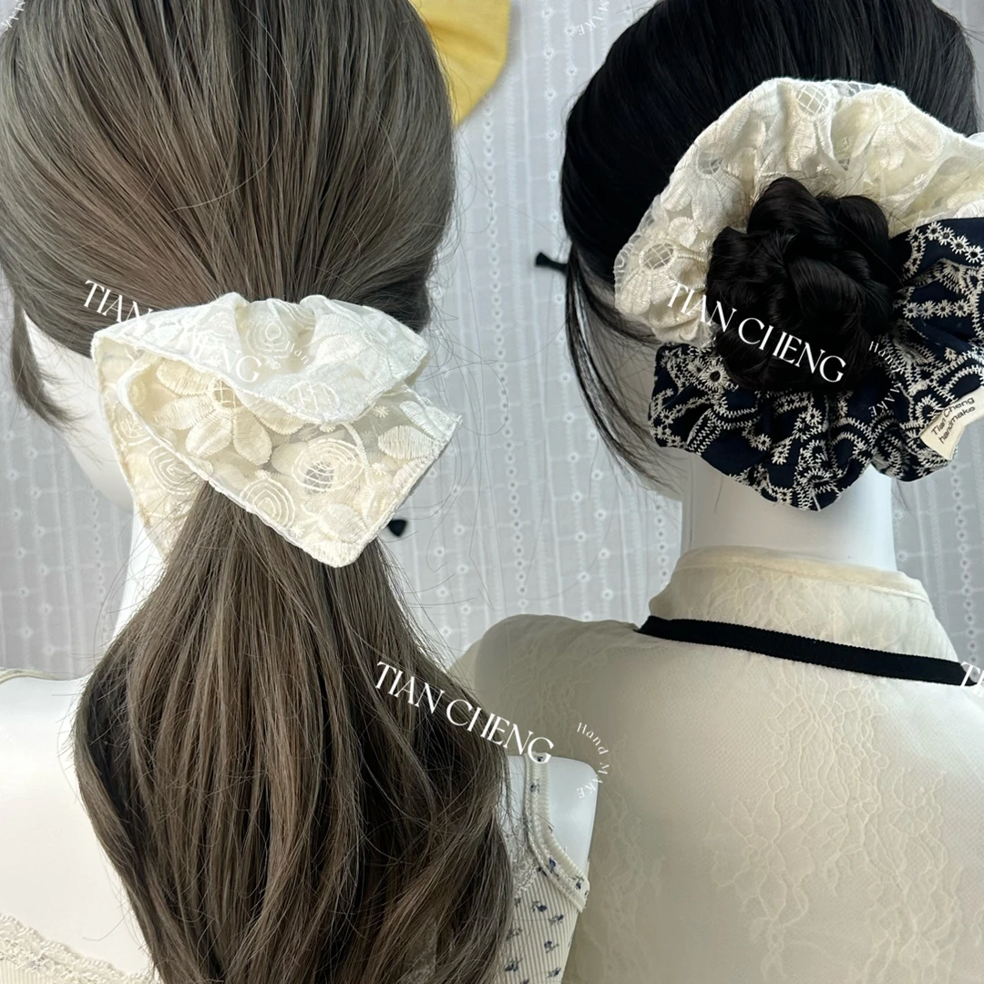 【甜橙】6.8-29.8发圈 肠圈枕头蝴蝶结