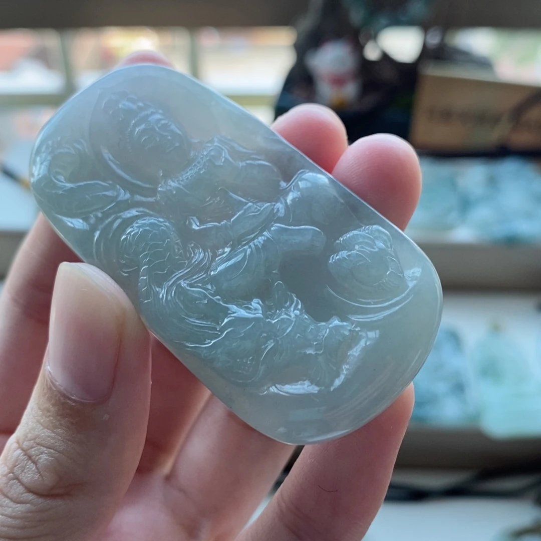 【闪购商品】颈饰未镶嵌翡翠天然缅甸A货翡翠