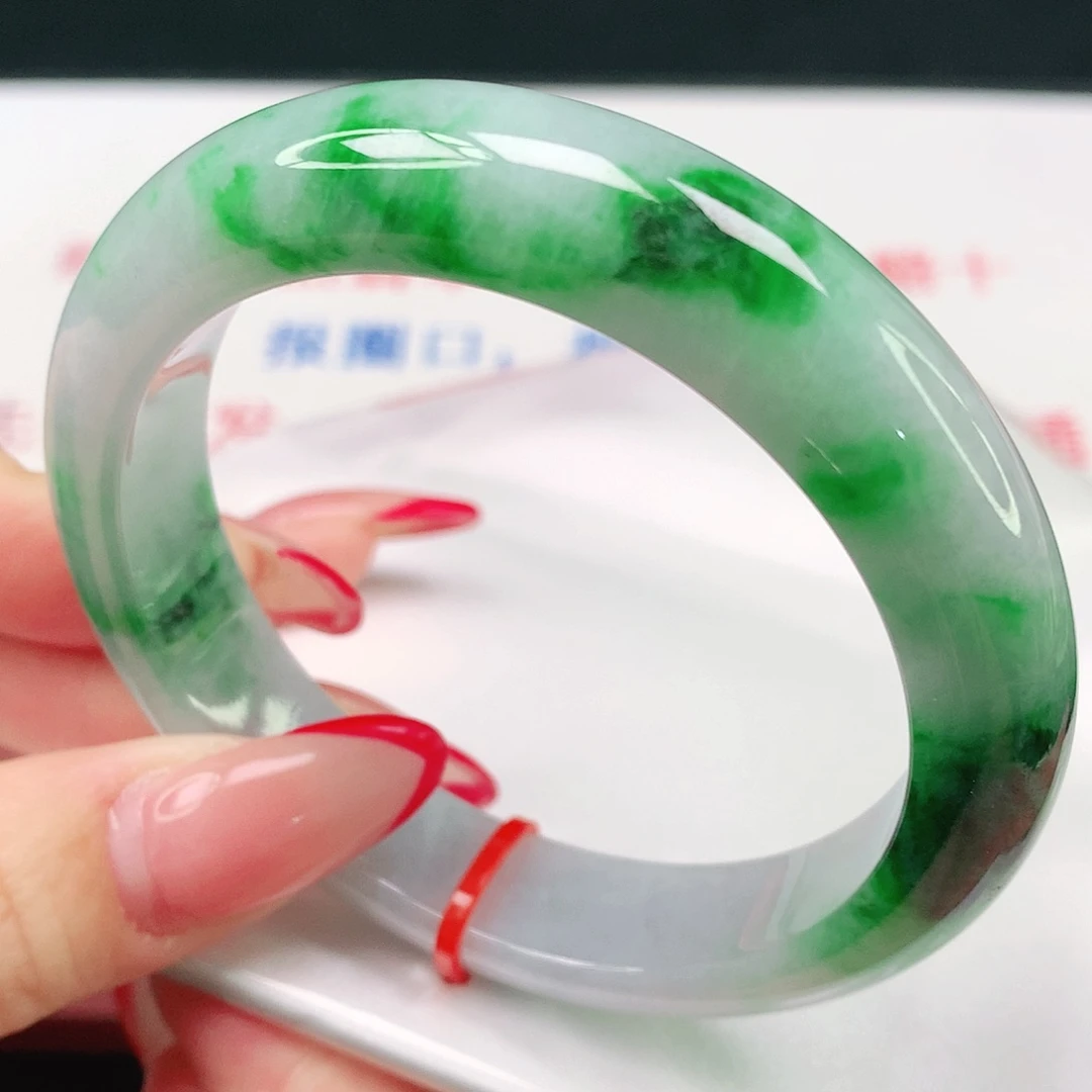 翡翠未镶嵌手镯天然翡翠1813