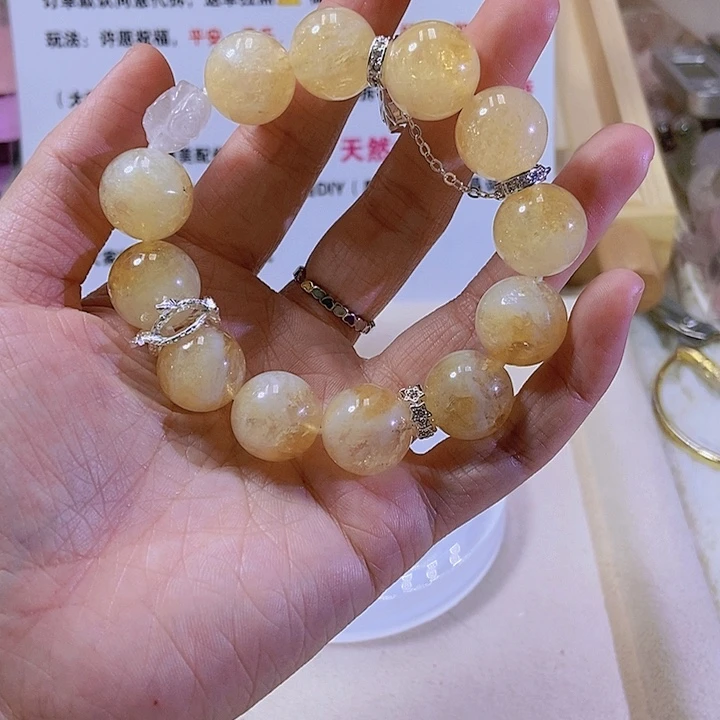 水晶手串未镶嵌手串