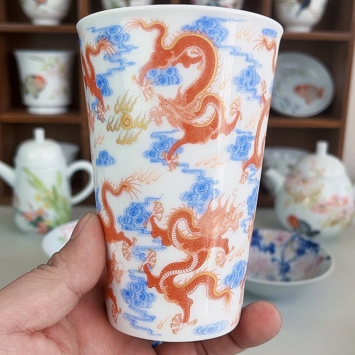 景德镇陶瓷可乐杯