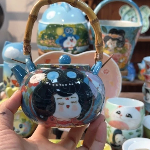 炉景德镇釉下手绘陶瓷