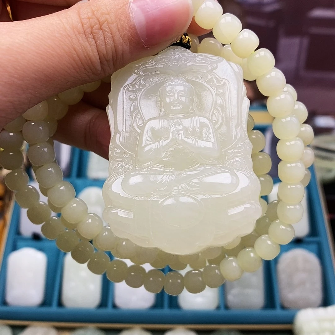 【闪购商品】和田玉颈饰未镶嵌@**9