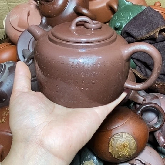 全手工制作宜兴紫砂壶