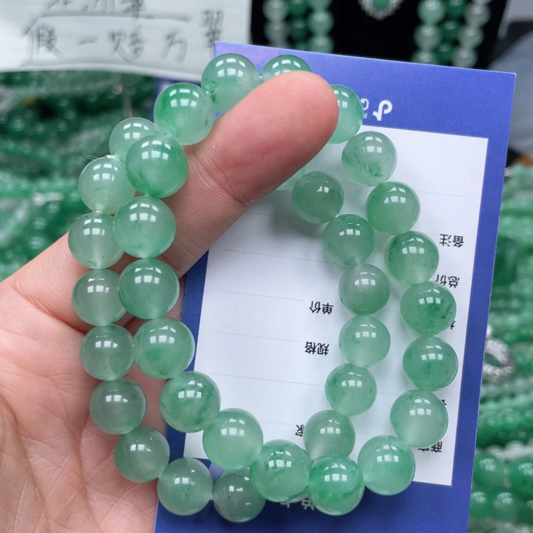 未镶嵌手链石英质玉（非洲翠）