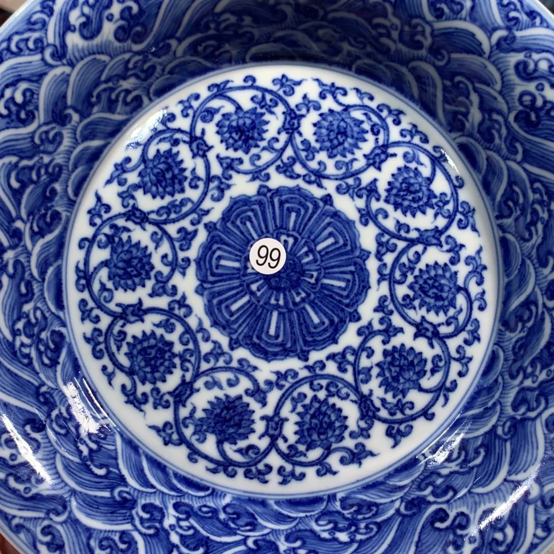 杯子*️***99青花缠枝莲壶乘