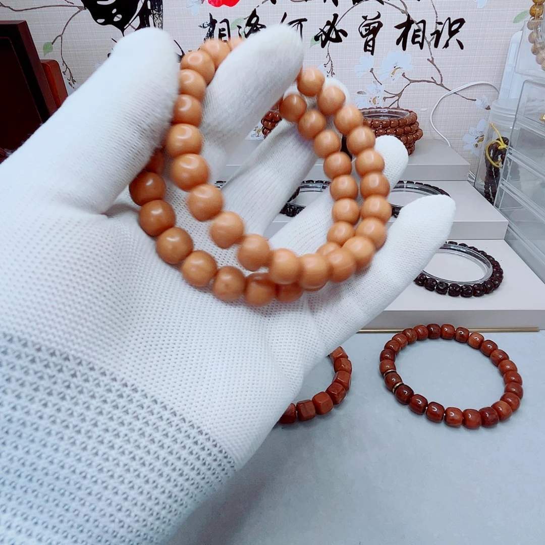 微瑕猴头单圈手串10+