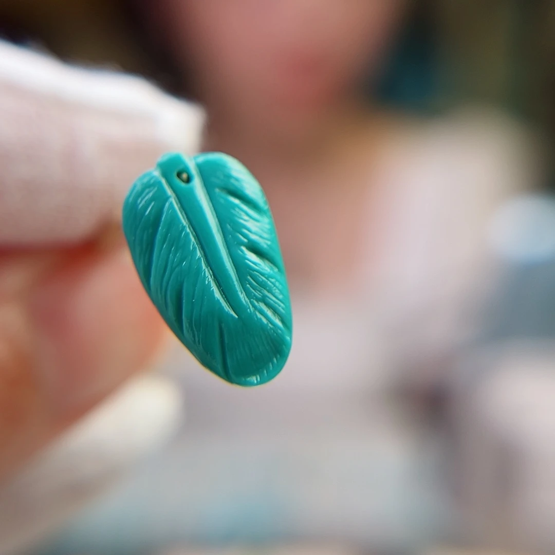 未镶嵌绿松石珠宝奇石