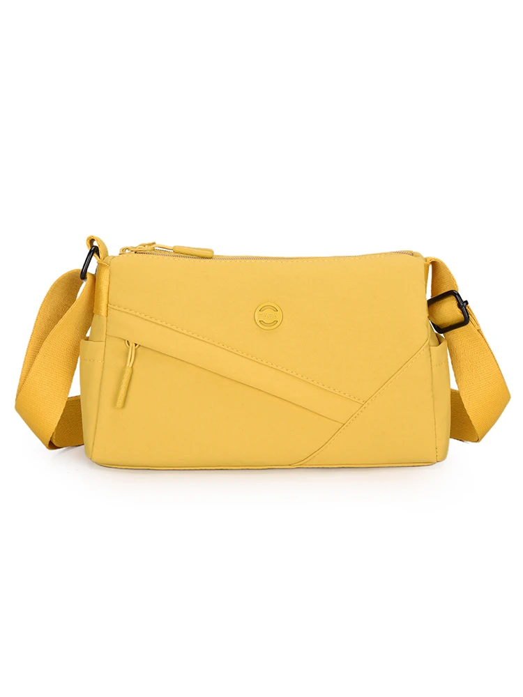 秋冬款单肩多层文艺风防盗包女士斜跨包百搭潮流