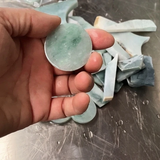 翡翠散珠宝***全天然翡翠石