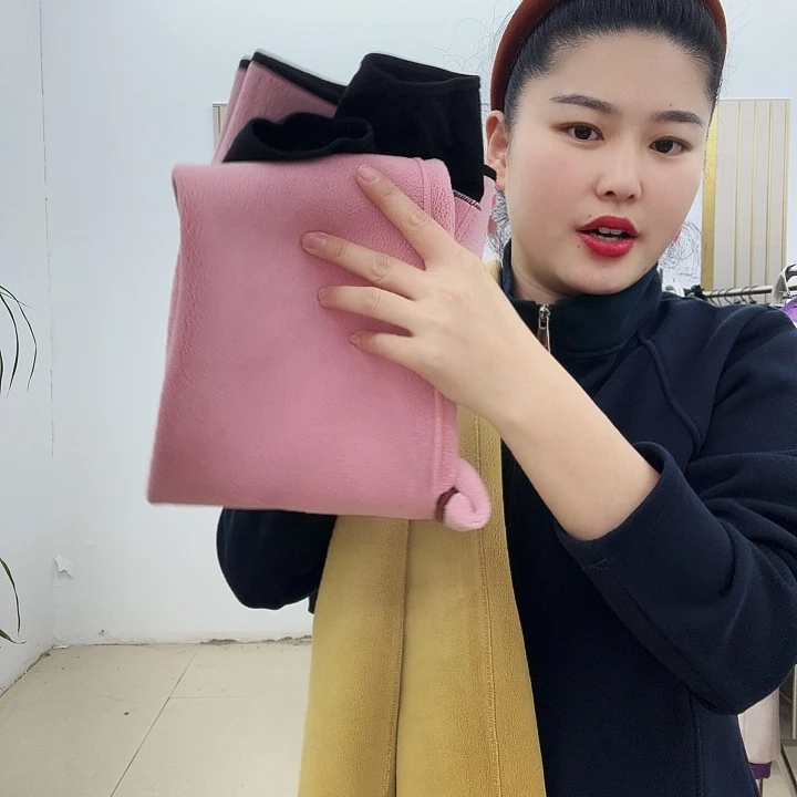 聚酯纤维（涤纶）女士加厚裤