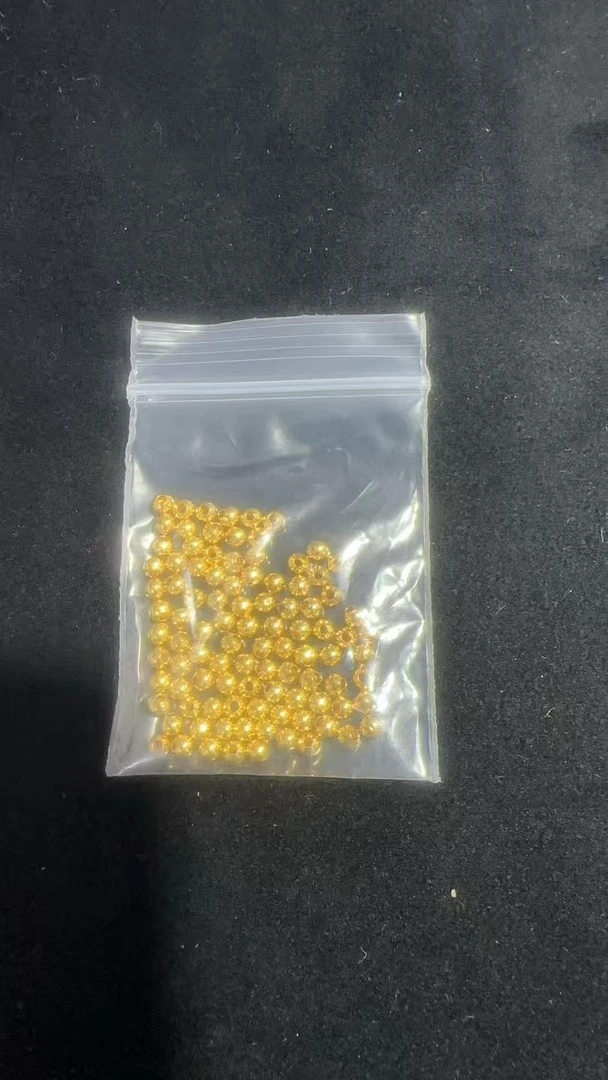 925银银制品 锦鲤甄选 DIY散珠银100粒一包多样性发一个 CH152