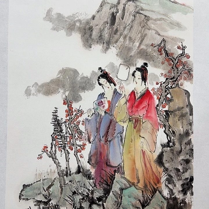 国画书画作品多次