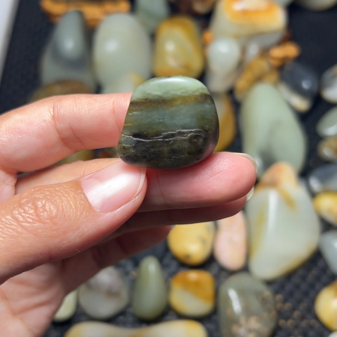 和田玉未镶嵌挂件13