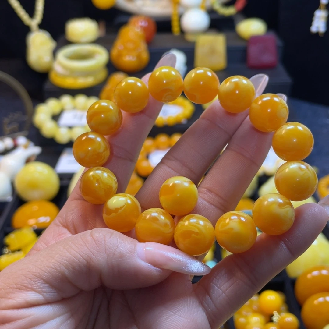 勇***6老腊深飘花款手串一条卡14