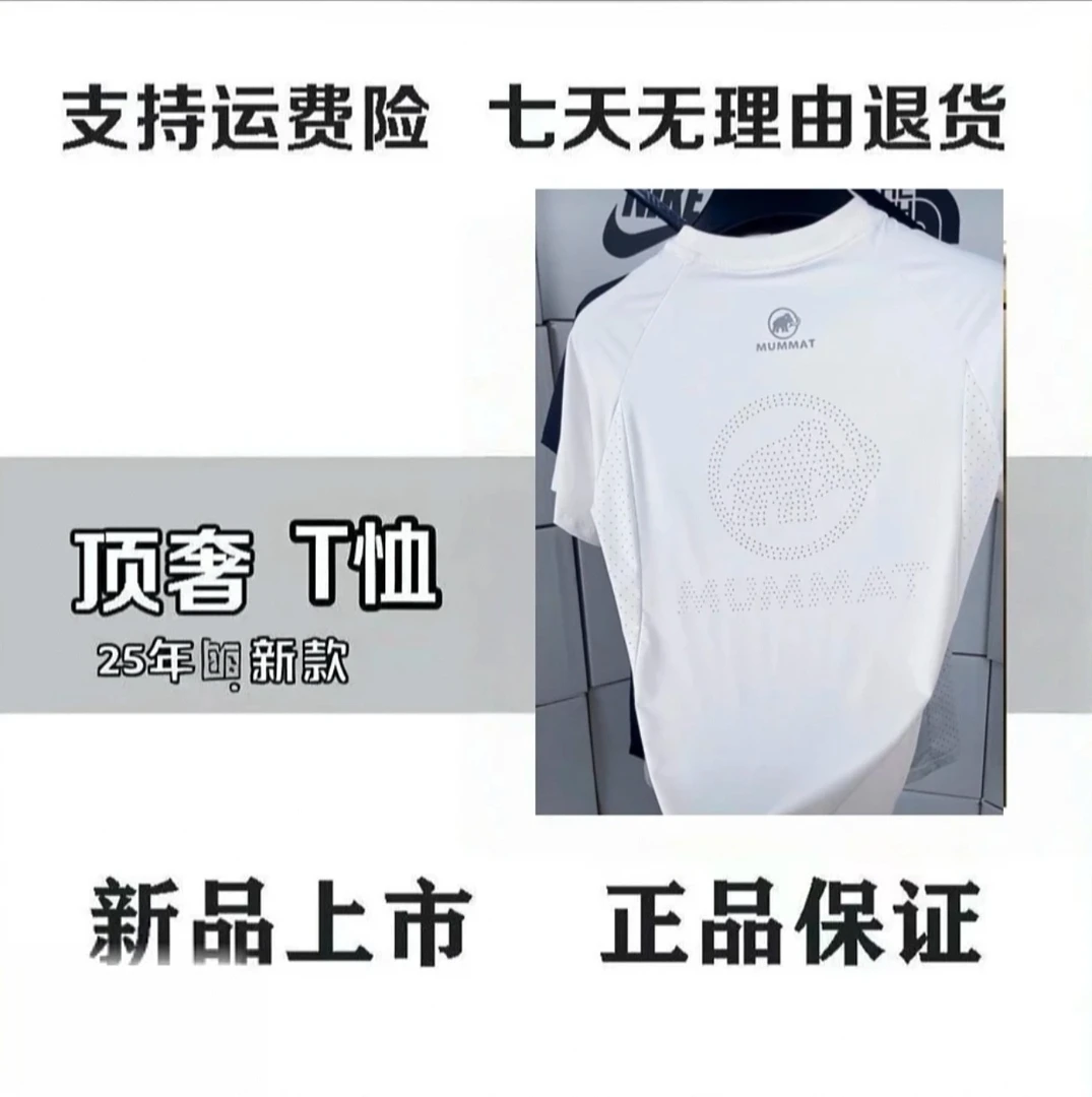 2025夏季新款速干短袖男女薄款圆领快干冰感网眼跑步运动T恤炸街