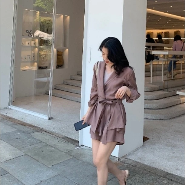 NAA/南瓜谷烟雾玫瑰短裤K578