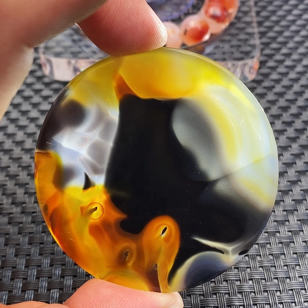 玛瑙/玉髓未镶嵌吊坠(不含链)71