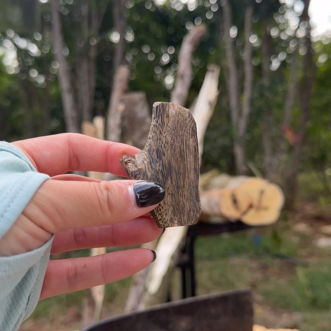 沉香碎屑沉香随形无事牌