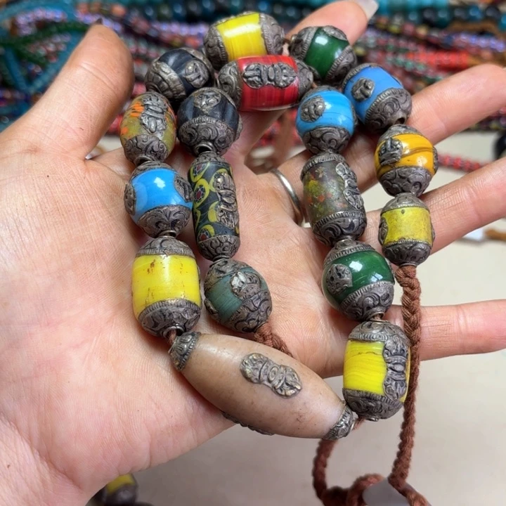 玻璃颈饰琉璃琉璃