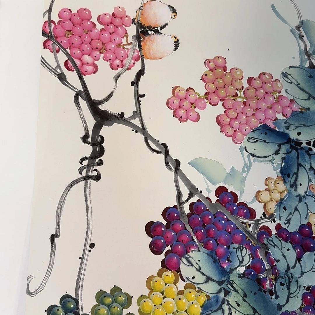 国画国画作品手绘作品