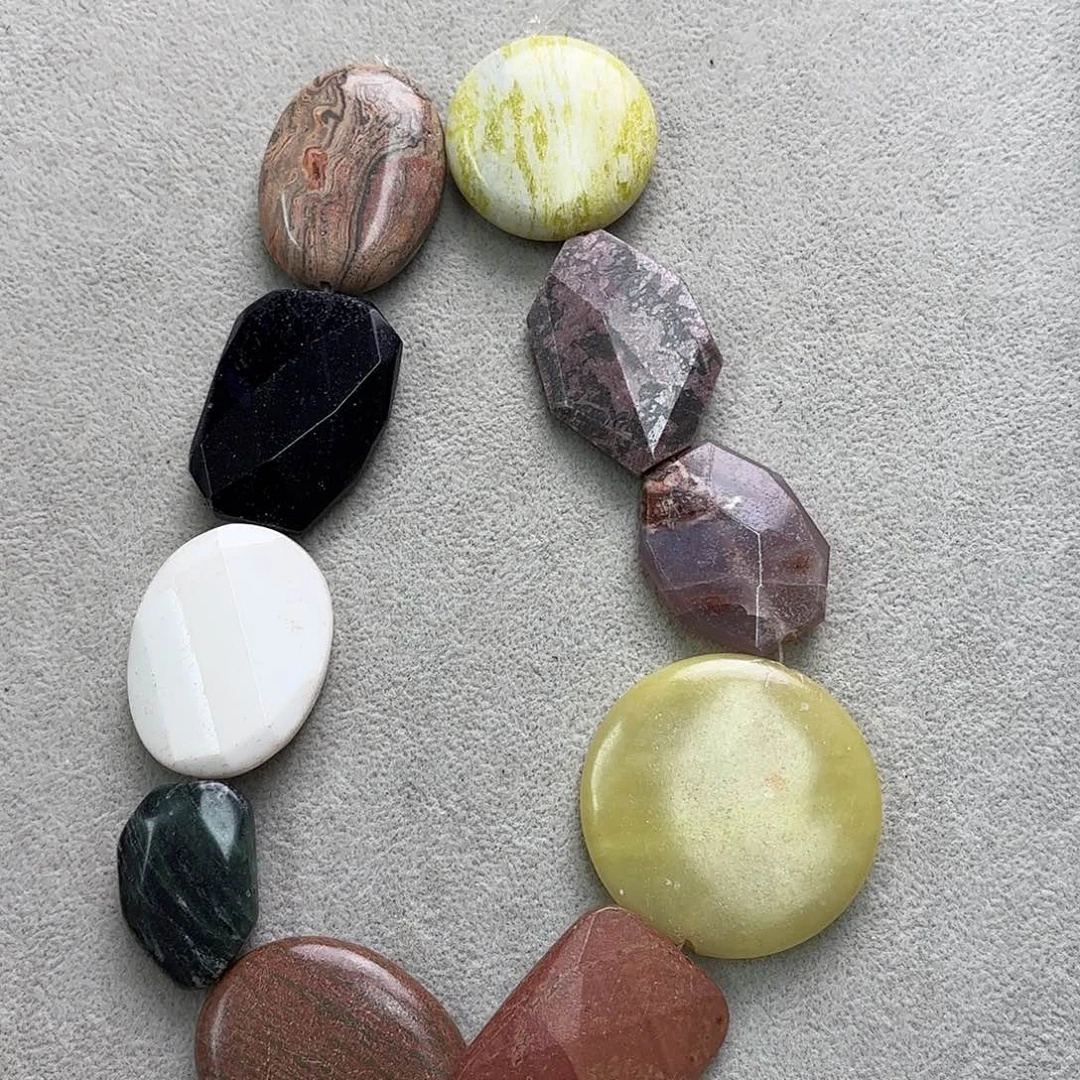 玛瑙/玉髓未镶嵌珠宝半成品08