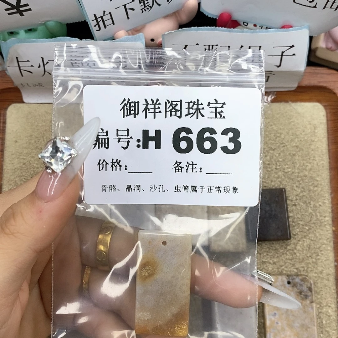 硅化珊瑚（珊瑚玉）H未镶嵌家****！