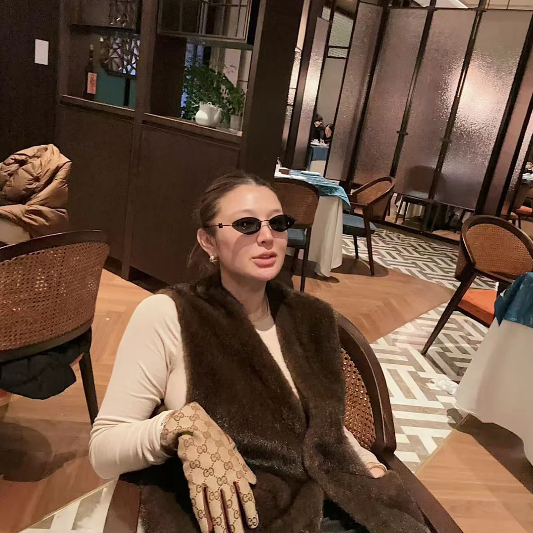 S.one 私人定制 vintage 环保皮草马甲