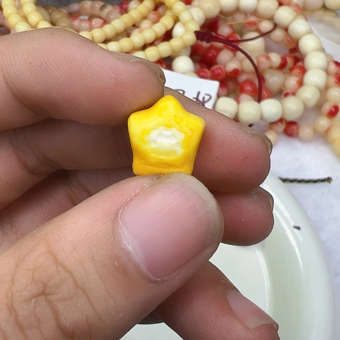 驼骨手串/手链32驼骨小星星背云彩绘