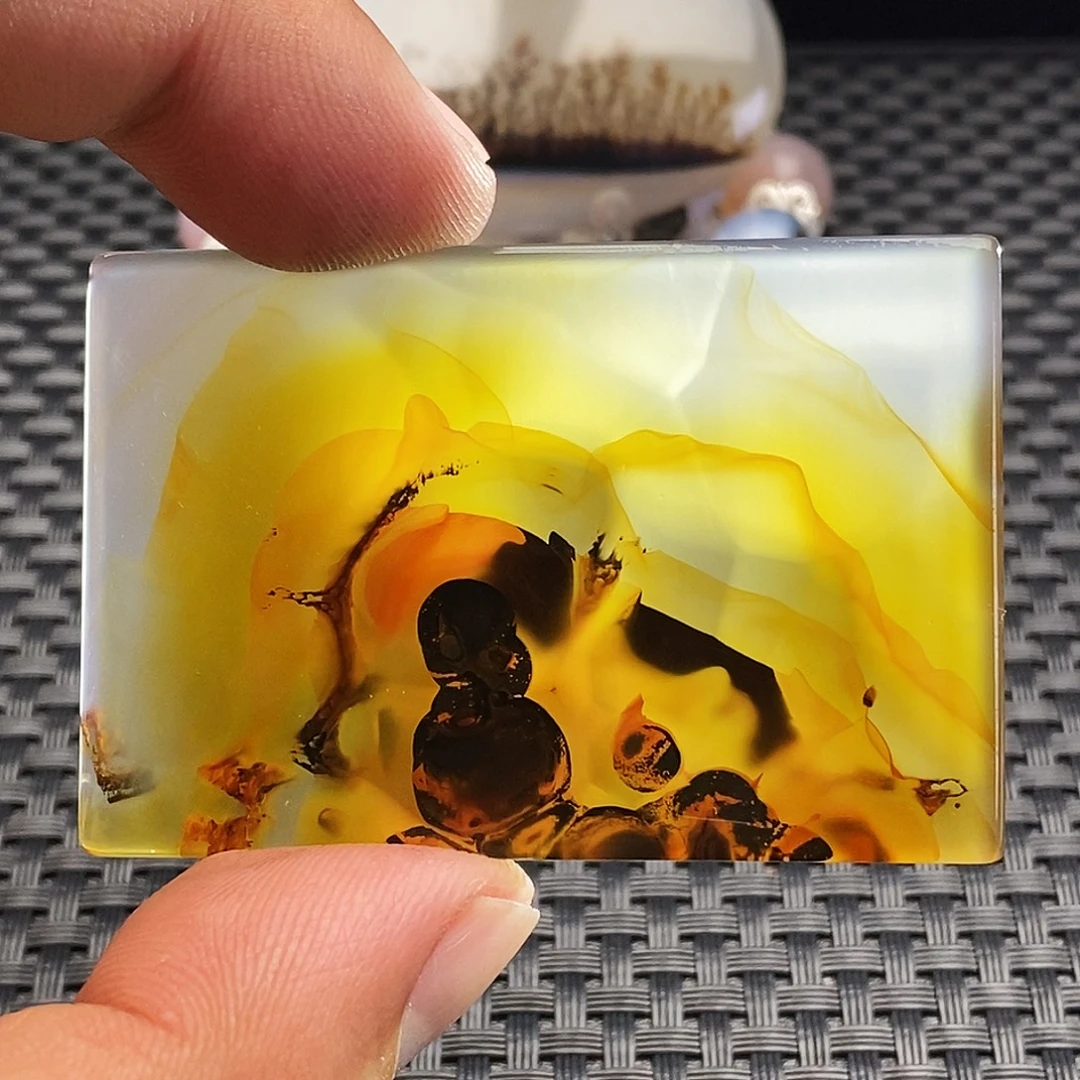 玛瑙/玉髓未镶嵌吊坠(不含链)54