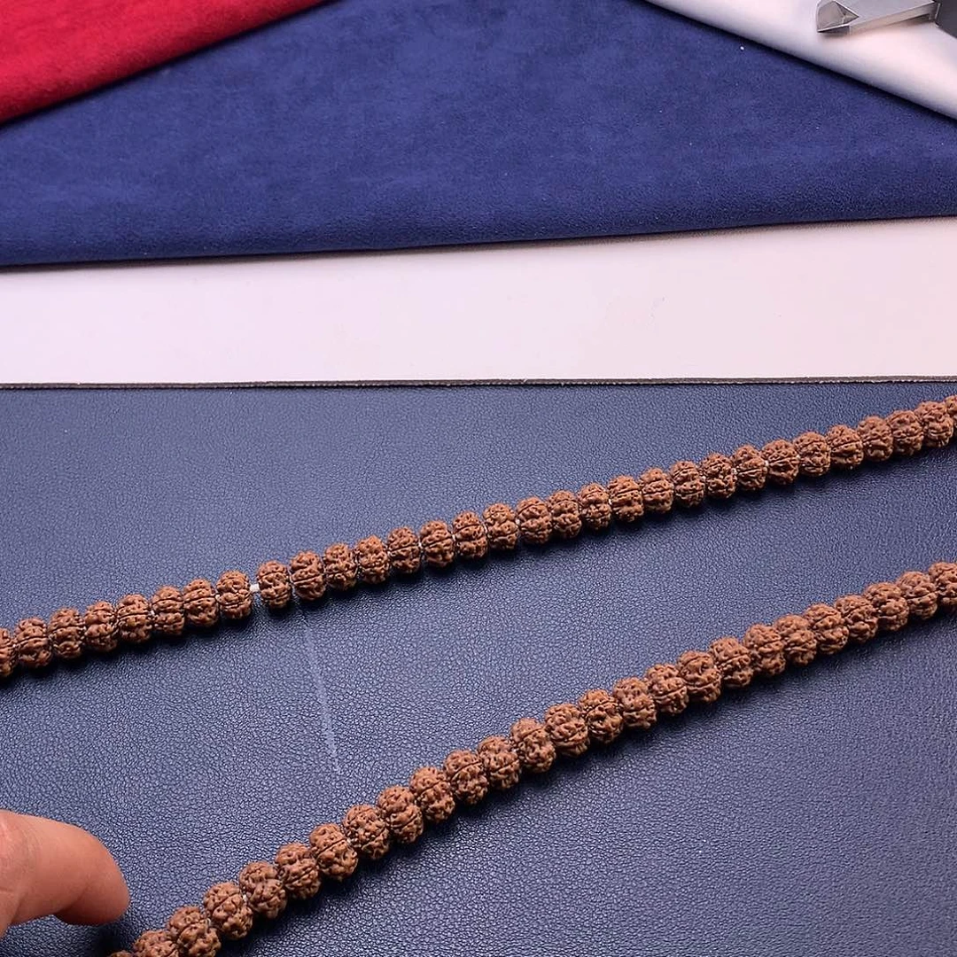 吊坠金刚菩提红方印108