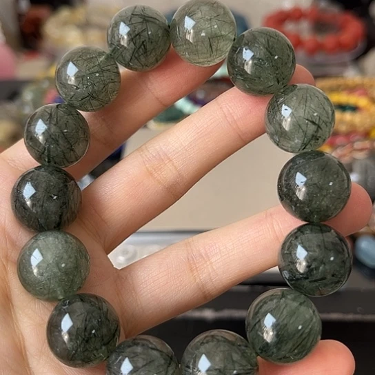 水晶手链未镶嵌矿坑