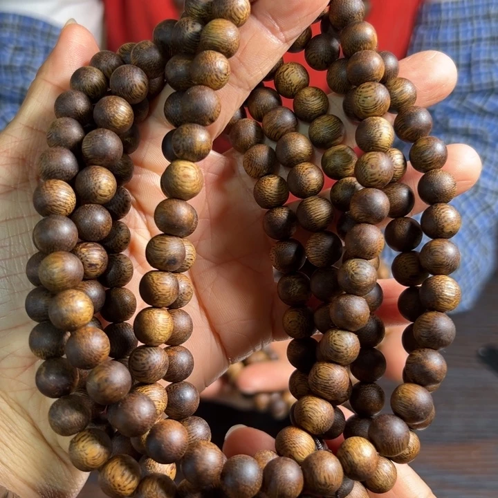 沉香手串高山白棋30克卡9多样性发一条