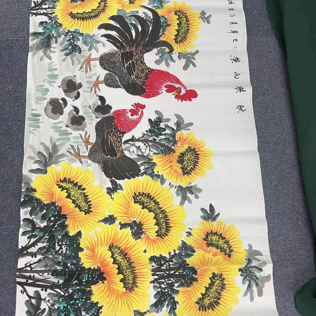 国画宣纸国画纯手绘作品