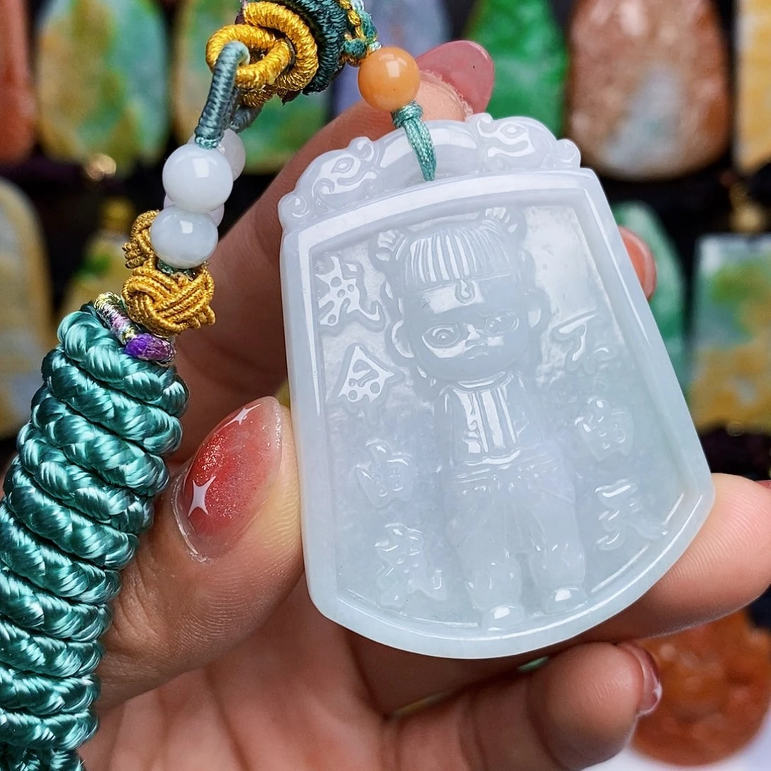 颈饰未镶嵌翡翠翡翠A货一物一证放漏价