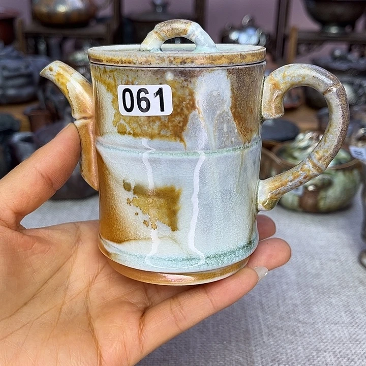 相***君裸柴烧陶瓷手工茶器