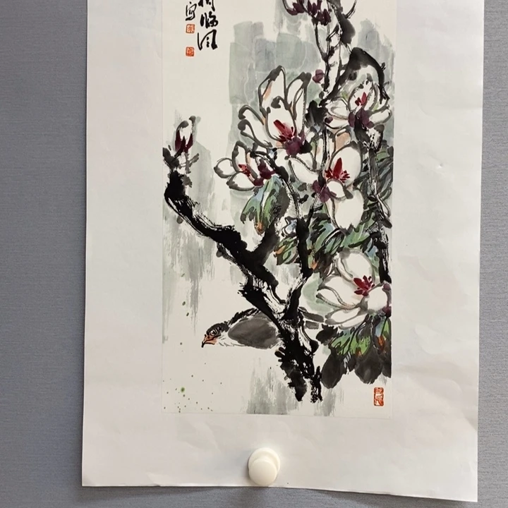 国画亲笔手绘原创
