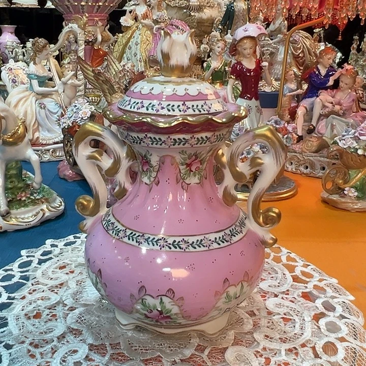 陶瓷法式宫廷罐 老货库存