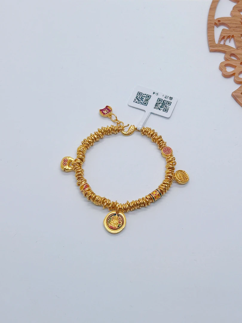 足金999投资金 SL27.24 14cm 卡4送礼自用 可换配件