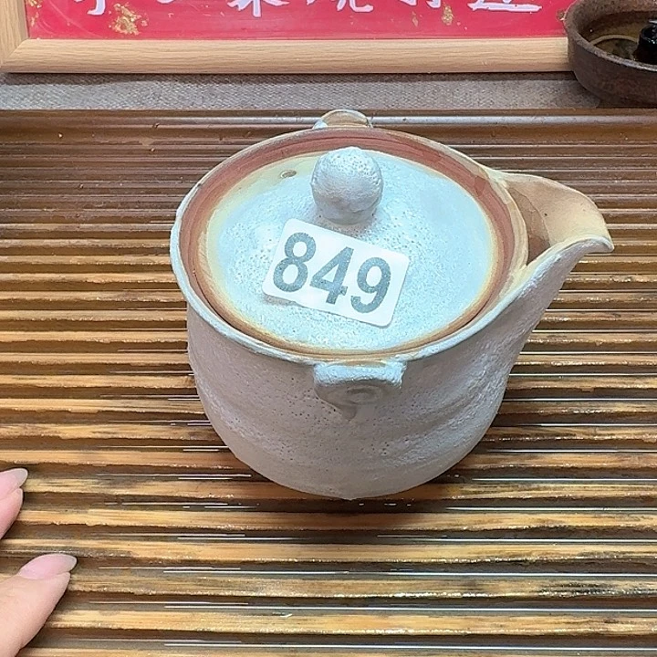 纯手工制作粗陶茶具