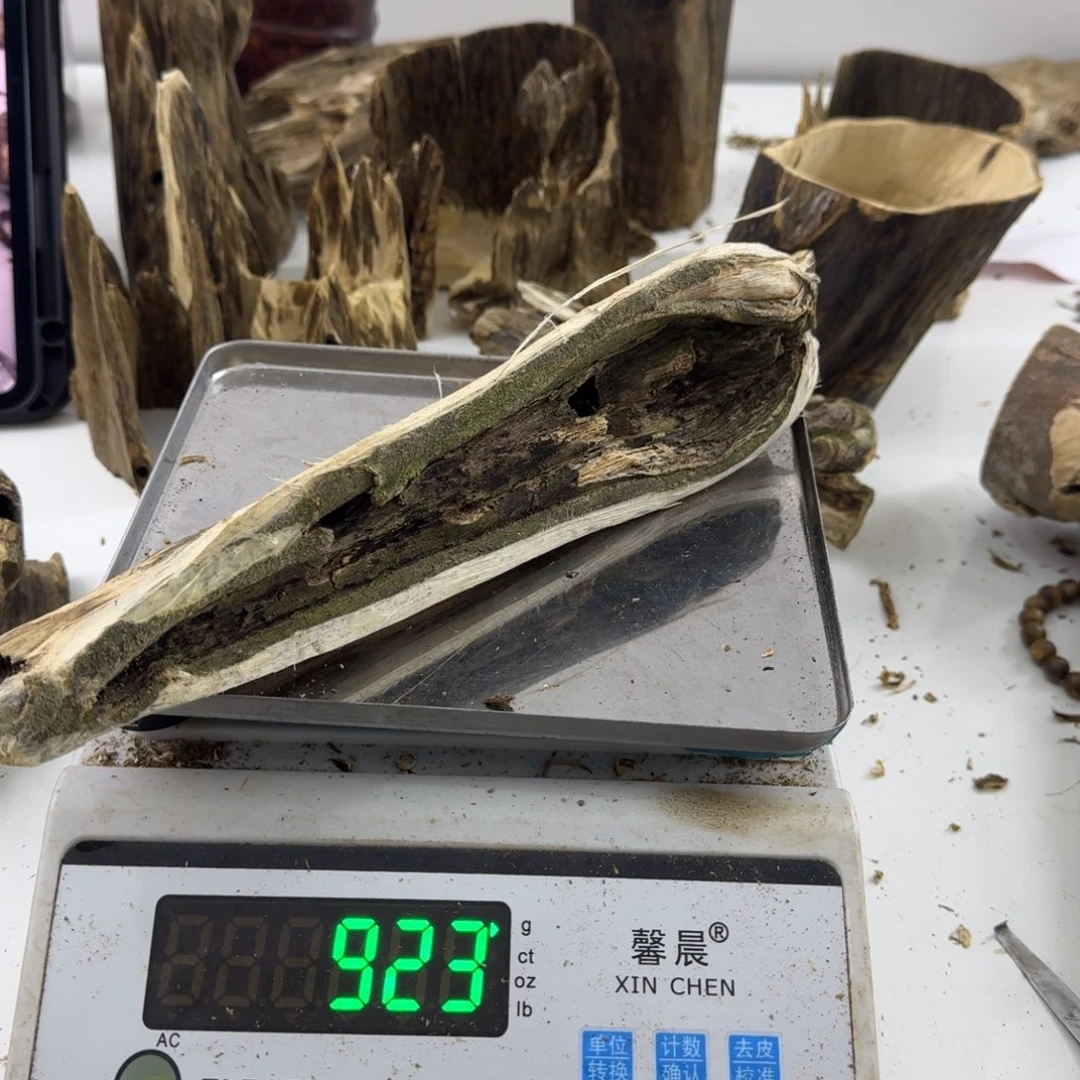 沉香沉香碎屑绿绮楠沉香91克