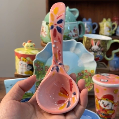 炉景德镇釉下手绘陶瓷