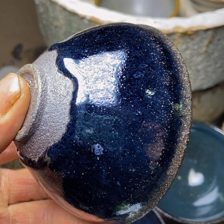 茶盏H****n龙窑柴烧的制作