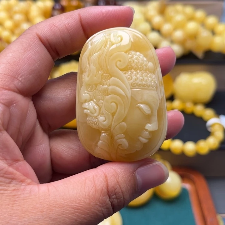 琥珀未镶嵌珠宝奇石M192号韩一念之间