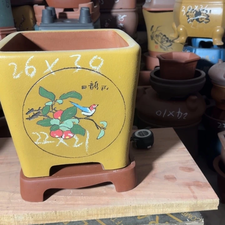 花盆红泥紫砂花盆