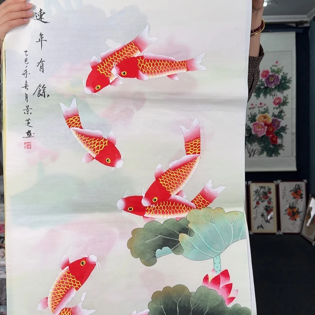 纯手绘的好看作品