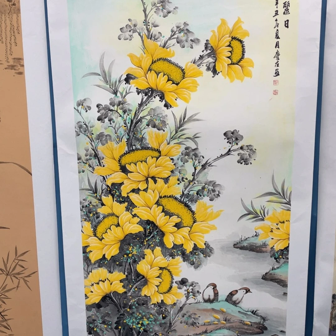 国画手绘国画欣赏一下